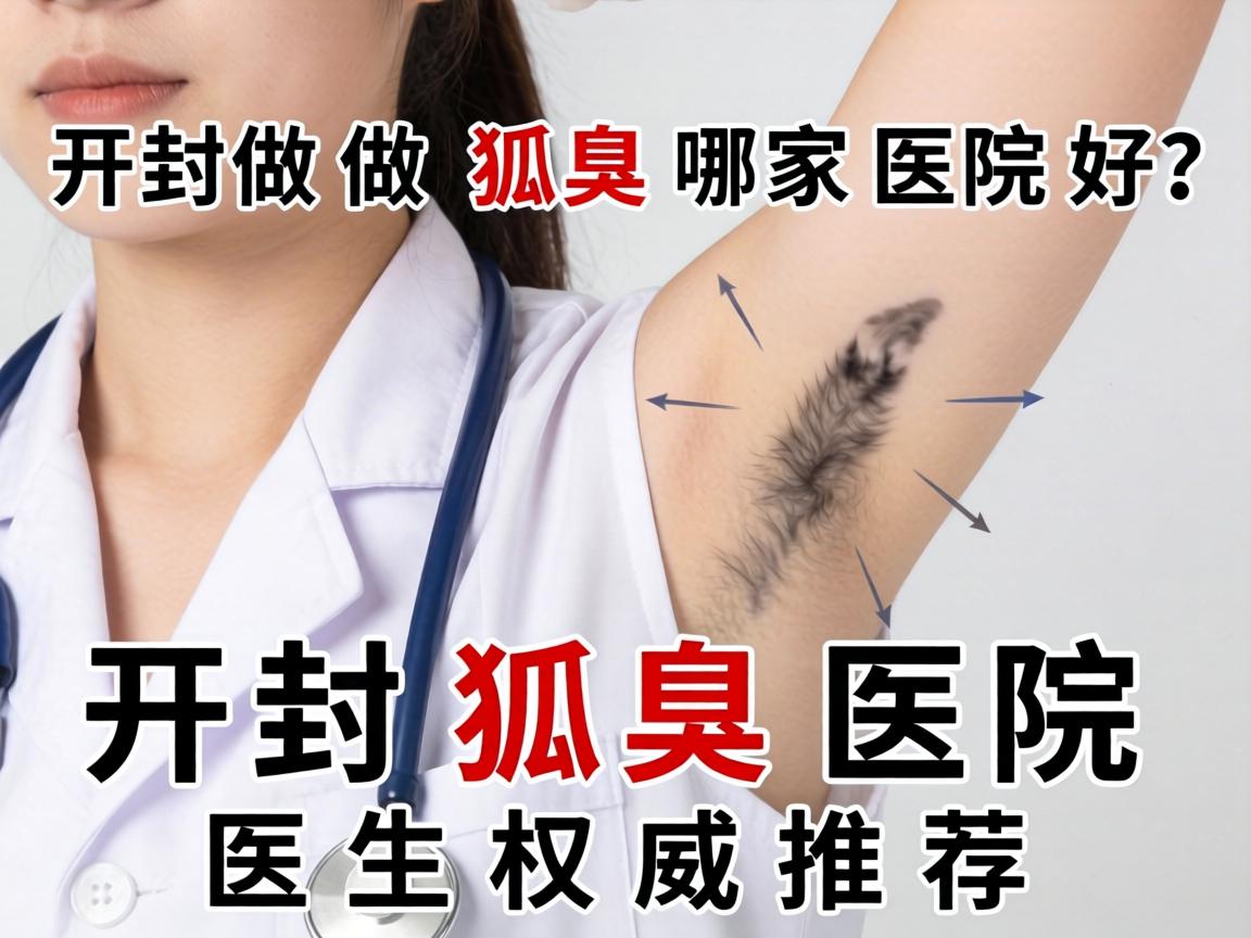 开封做狐臭哪家医院好？开封狐臭医院医生权威推荐