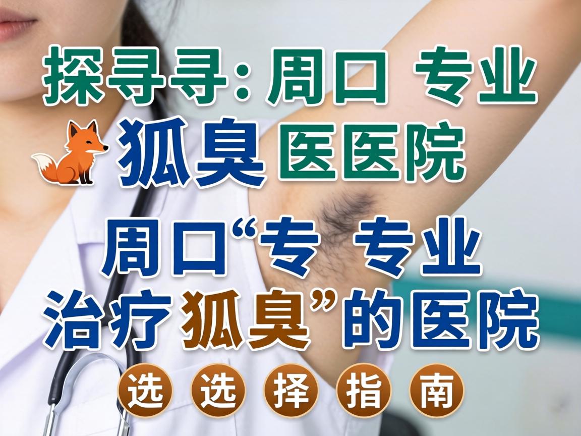探寻周口专业狐臭医院，周口专业治疗狐臭的医院选择指南
