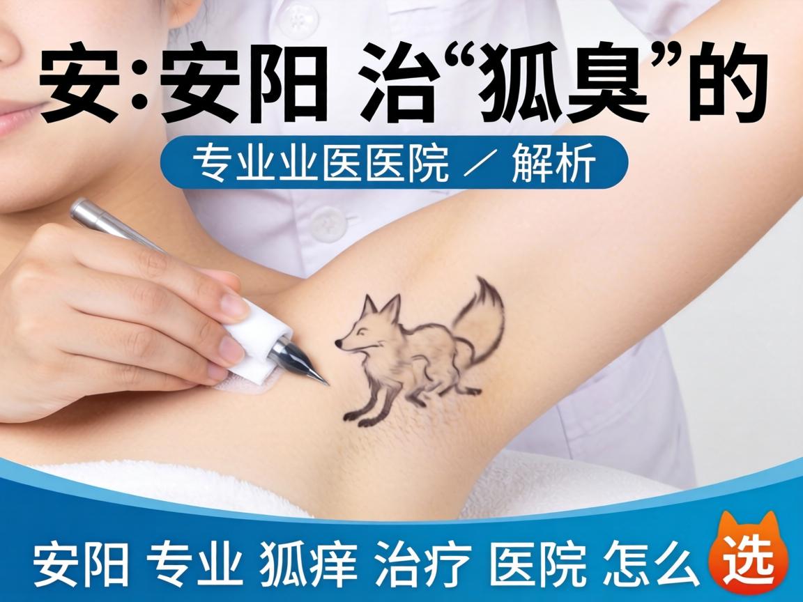 安阳治狐臭的专业医院解析，安阳专业狐臭治疗医院怎么选