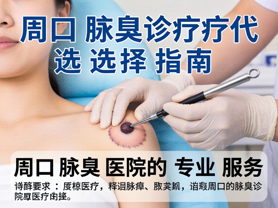 周口腋臭诊疗选择指南，详解周口腋臭医院的专业服务