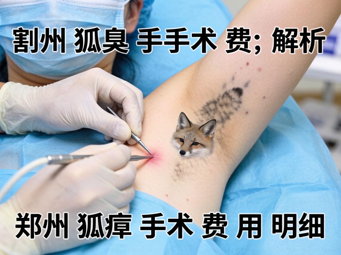 郑州割狐臭手术费解析，郑州狐臭手术费用明细