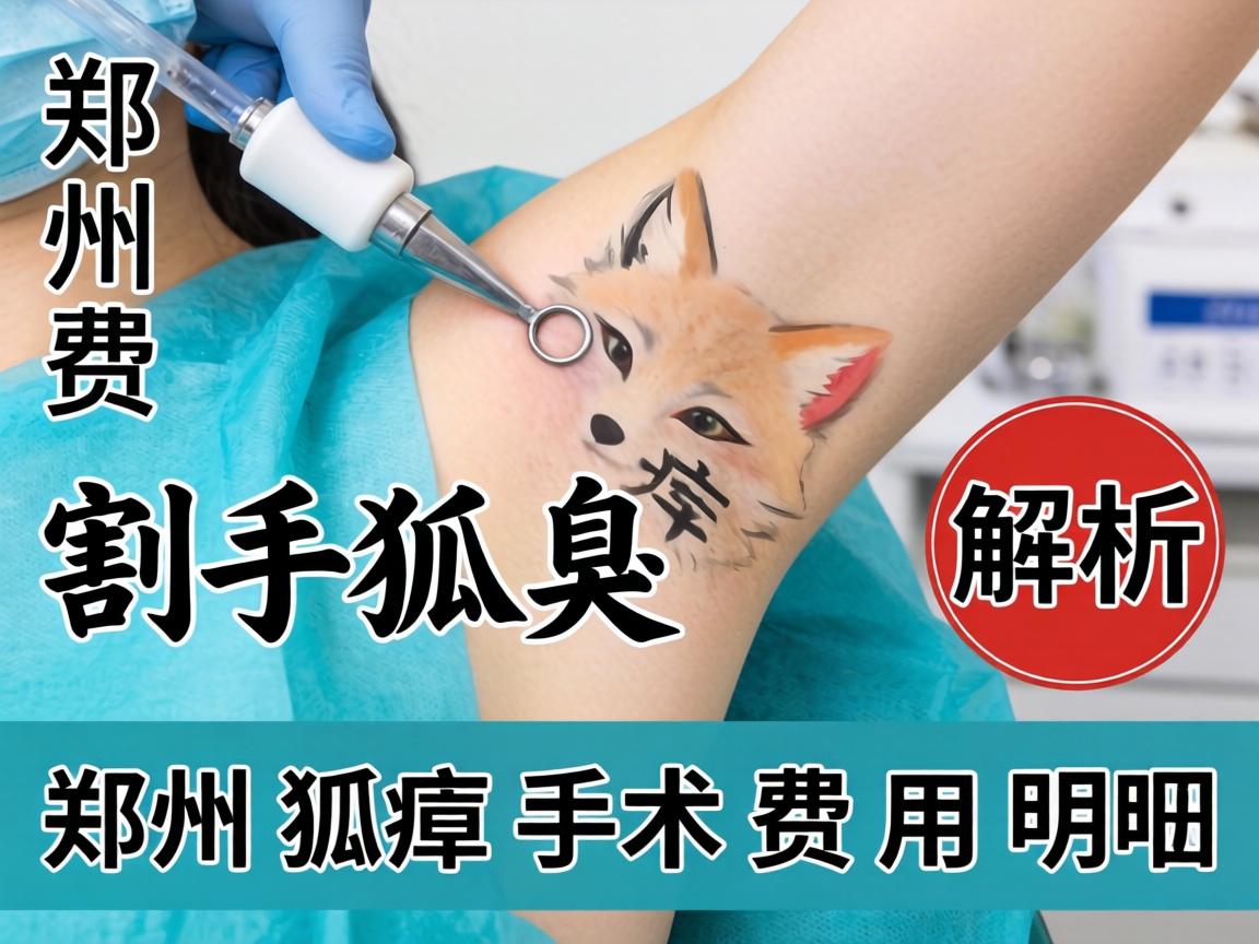 郑州割狐臭手术费解析，郑州狐臭手术费用明细