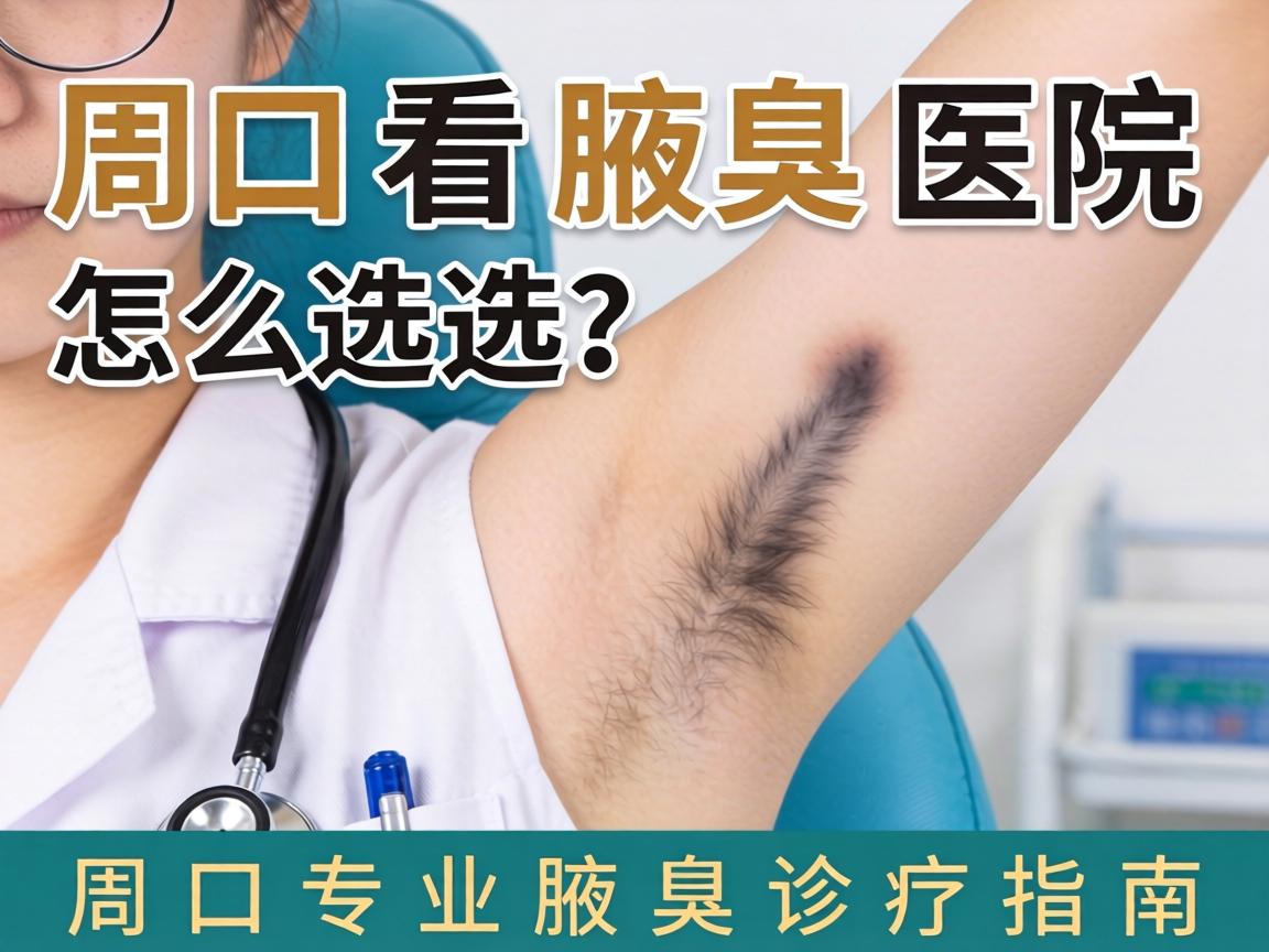 周口看腋臭医院怎么选？周口专业腋臭诊疗指南