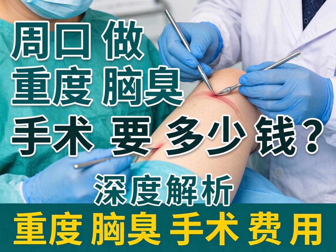 在周口做重度腋臭手术要多少钱？深度解析重度腋臭手术费用