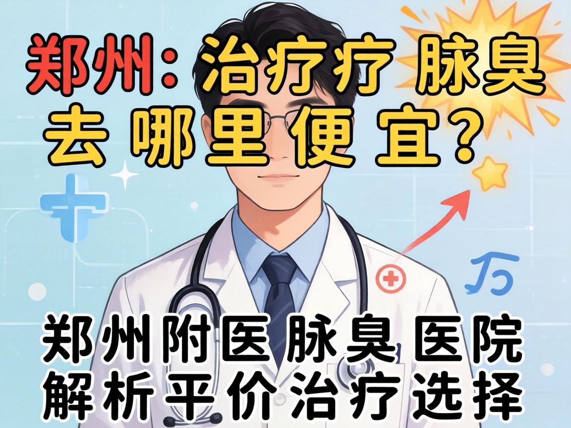 郑州治疗腋臭去哪里便宜？郑州附医腋臭医院解析平价治疗选择