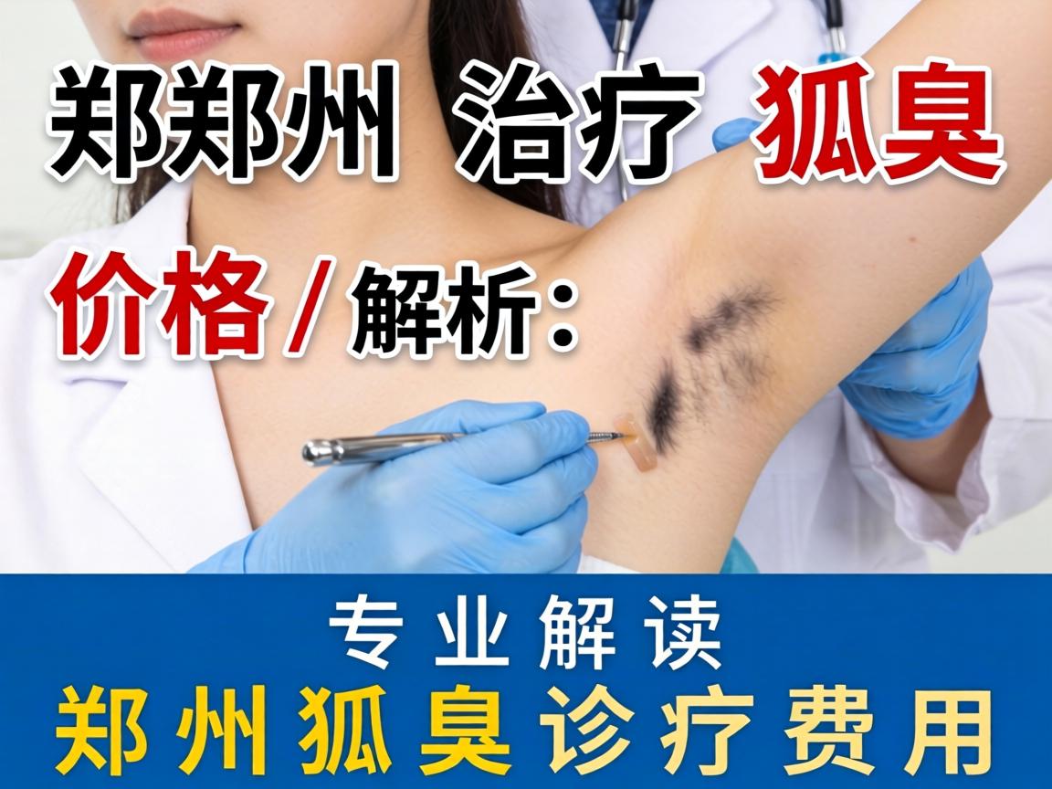 郑州治疗狐臭价格解析，专业解读郑州狐臭诊疗费用