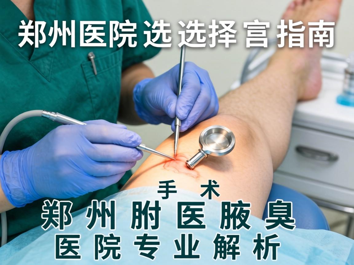 郑州腋臭手术医院选择指南，郑州附医腋臭医院专业解析