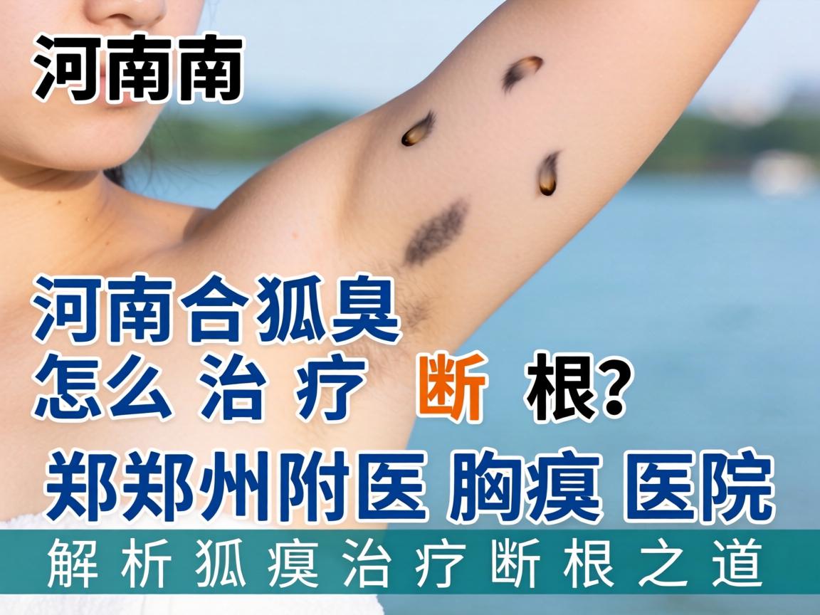 河南狐臭怎么治疗断根？郑州附医腋臭医院解析狐臭治疗断根之道