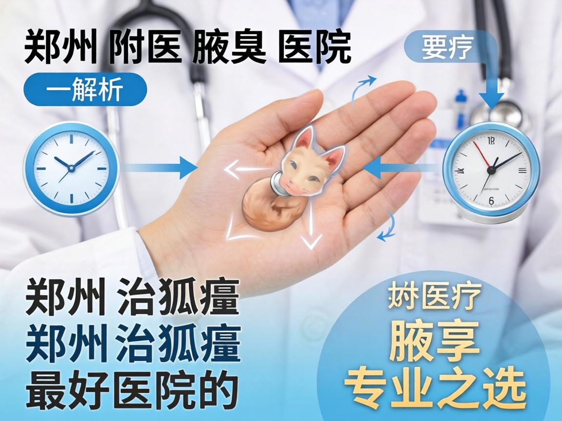 郑州附医腋臭医院解析，郑州治狐臭最好医院的专业之选