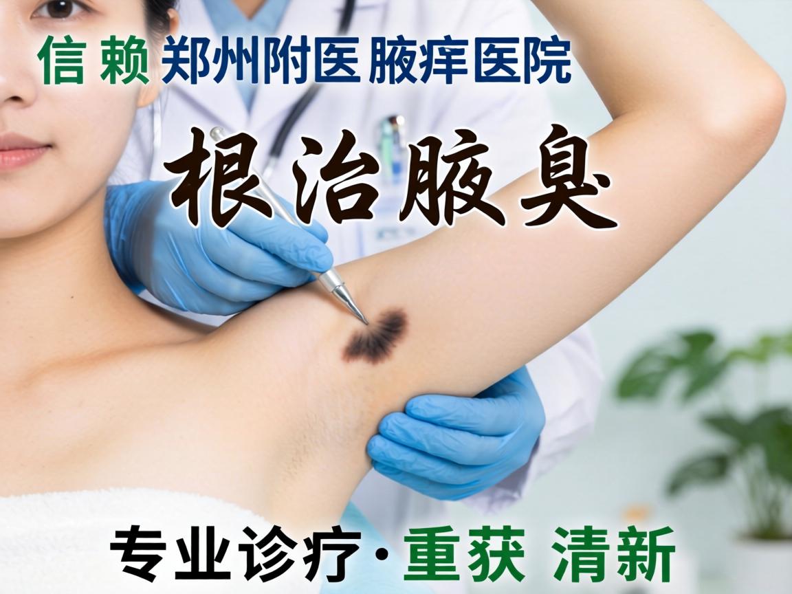 根治腋臭，信赖郑州附医腋臭医院，专业诊疗，重获清新