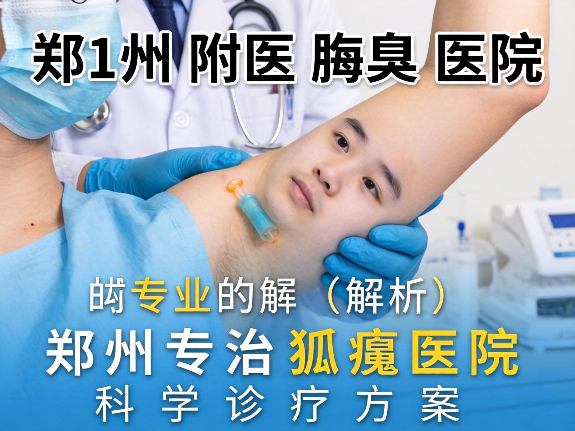 郑州附医腋臭医院专业解析，郑州专治狐臭医院的科学诊疗方案
