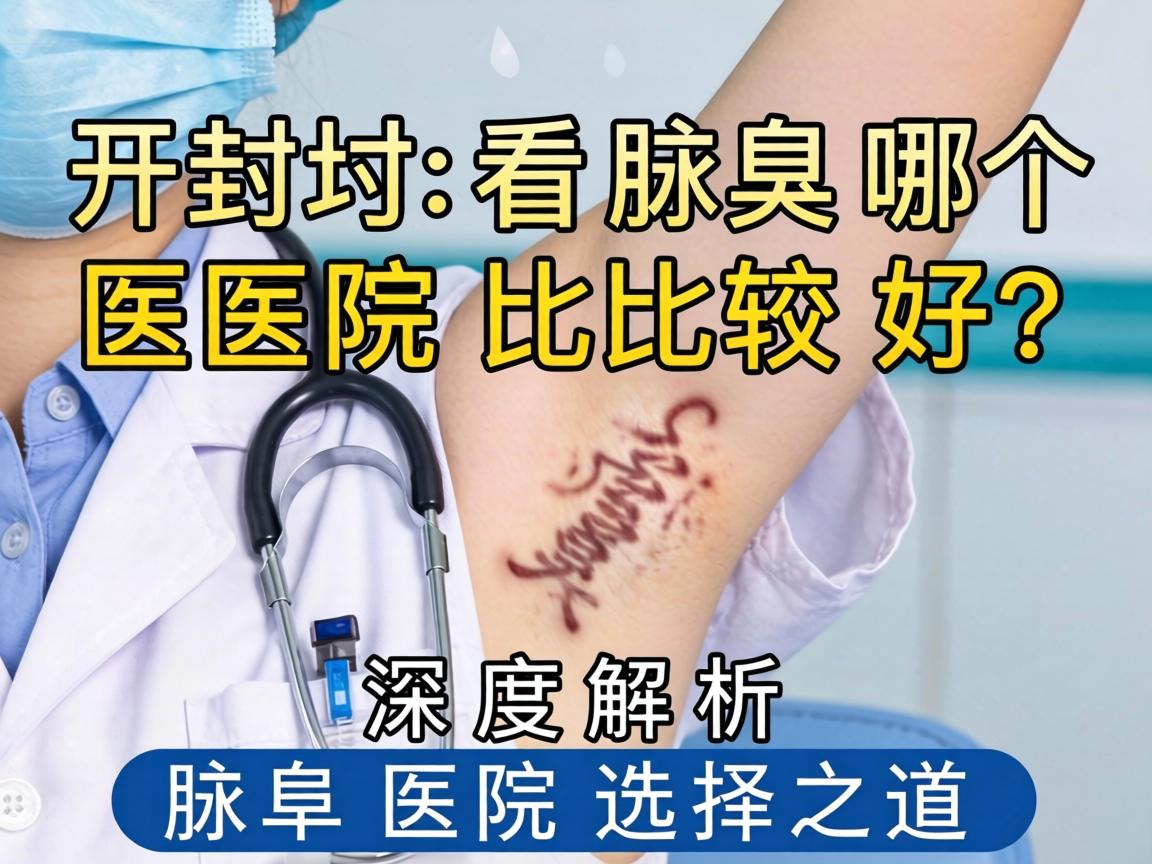 开封看腋臭哪个医院比较好？深度解析腋臭医院选择之道