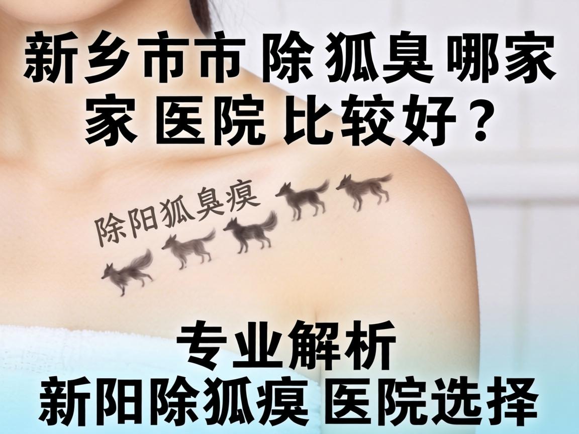 新乡市除狐臭哪家医院比较好？专业解析新乡除狐臭医院选择