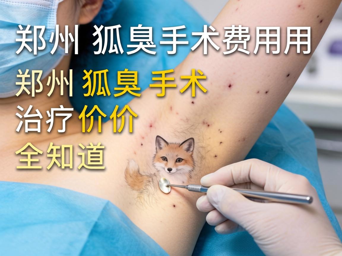 深度解析郑州狐臭手术费用，郑州狐臭治疗价格全知道