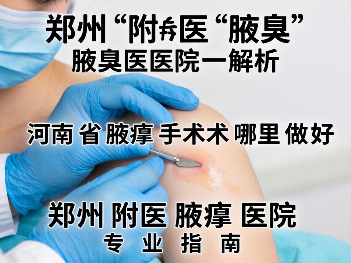 郑州附医腋臭医院解析,河南省腋臭手术哪里做好,郑州附医腋臭医院专业指南 郑州附医腋臭医院解析,河南省腋臭手术哪里做好,郑州附医腋臭医院专业指南