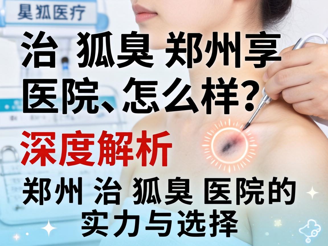 治狐臭郑州医院怎么样？深度解析郑州治狐臭医院的实力与选择