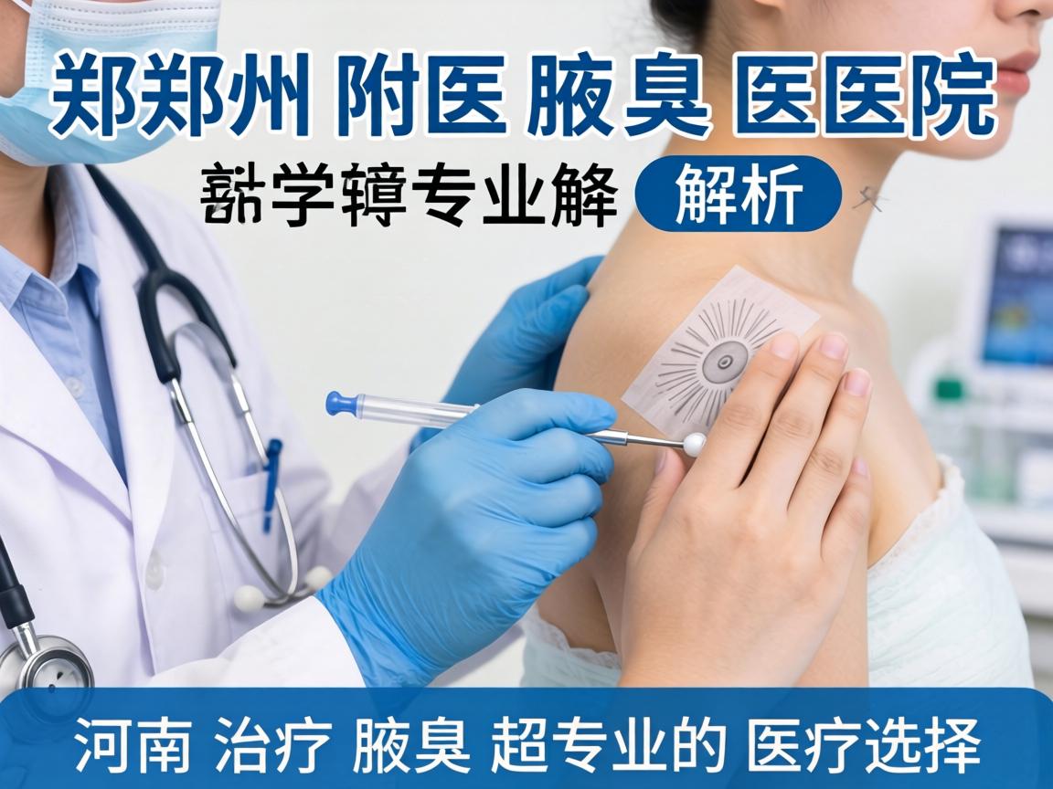 郑州附医腋臭医院专业解析，河南治疗腋臭超专业的医疗选择