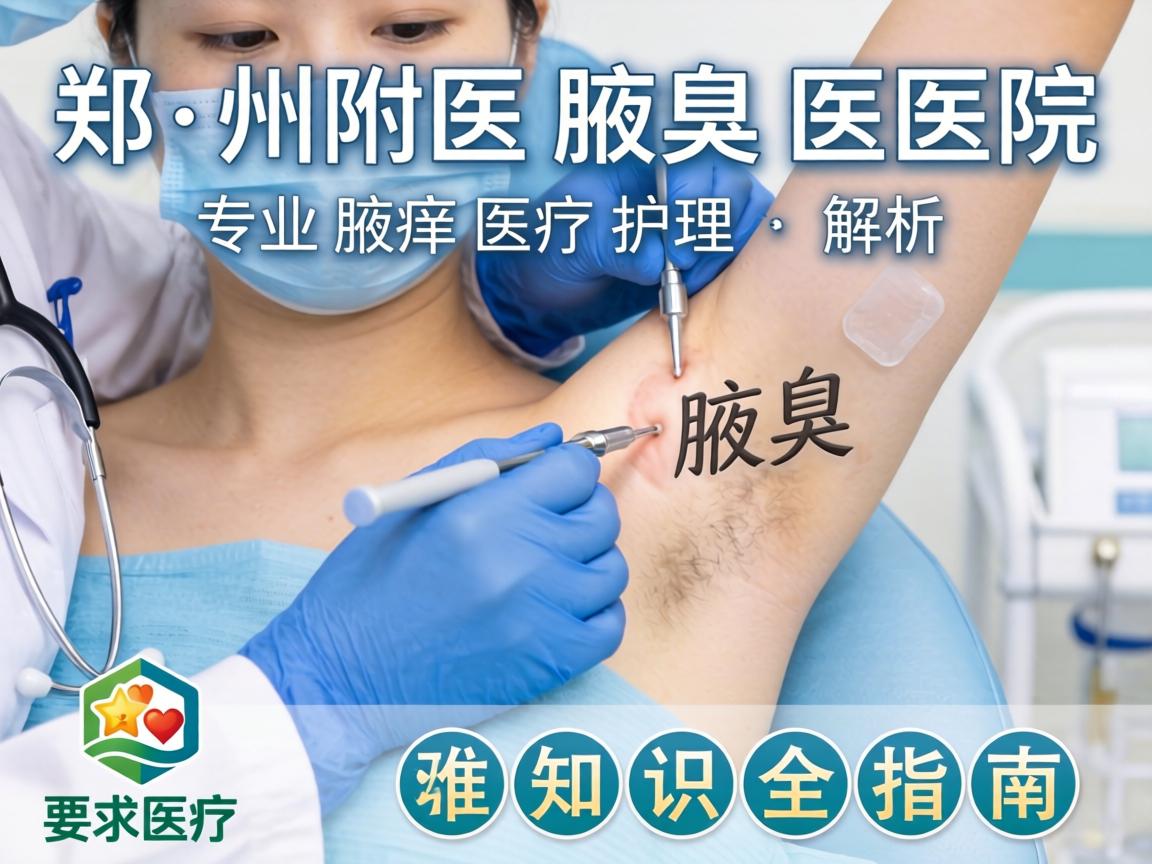 郑州附医腋臭医院解析，专业腋臭医疗护理知识全指南
