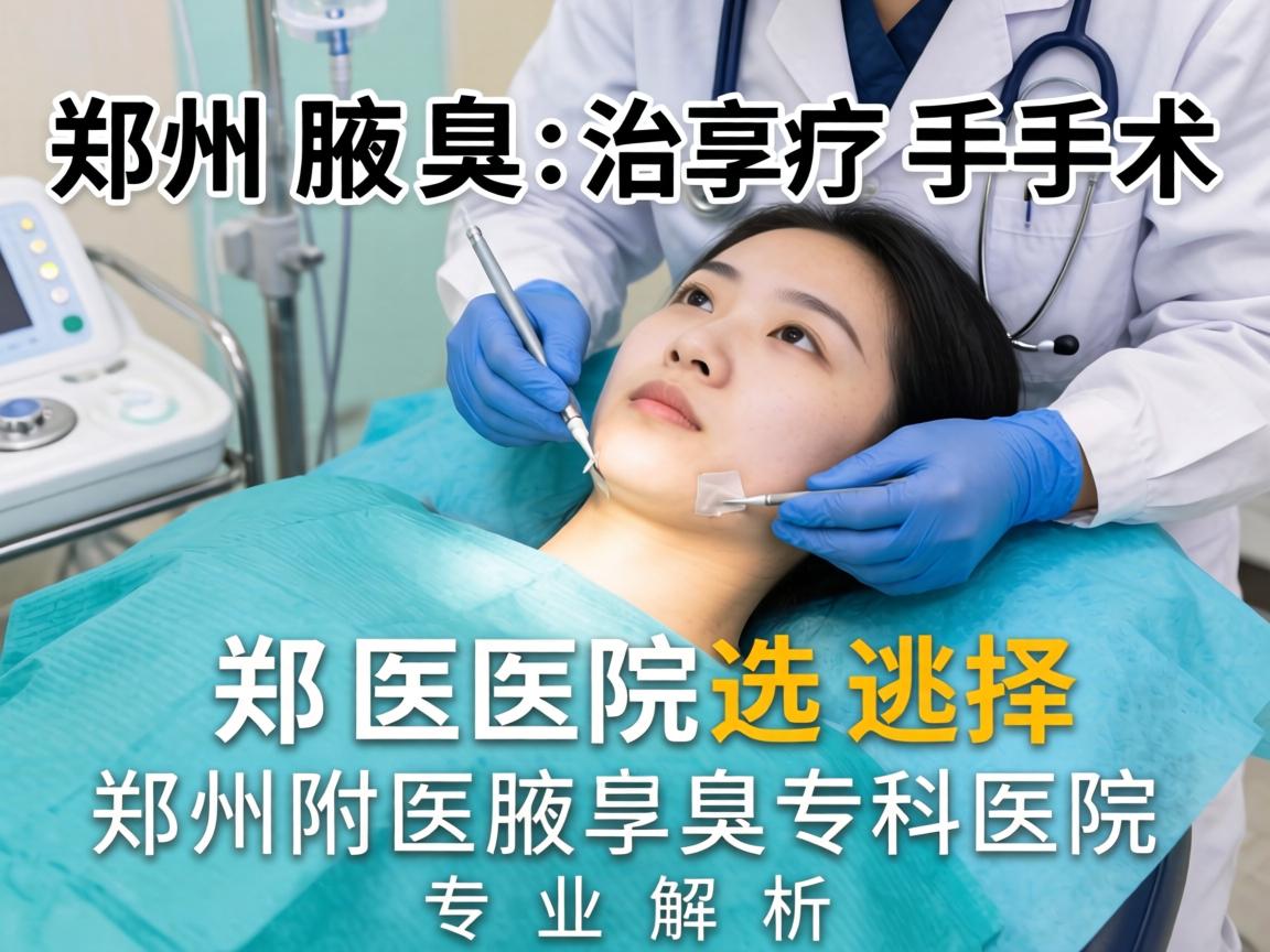 郑州腋臭治疗手术医院选择,郑州附医腋臭专科医院的专业解析 郑州腋臭治疗手术医院选择,郑州附医腋臭专科医院的专业解析