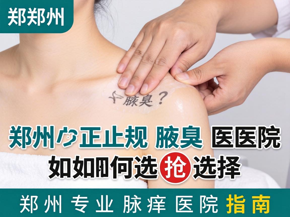 郑州正规腋臭医院如何选择?郑州专业腋臭医院指南 郑州正规腋臭医院如何选择?郑州专业腋臭医院指南