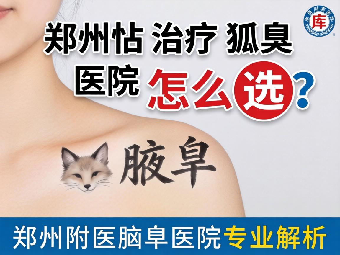 郑州治疗狐臭医院怎么选?郑州附医腋臭医院专业解析 郑州治疗狐臭医院怎么选?郑州附医腋臭医院专业解析