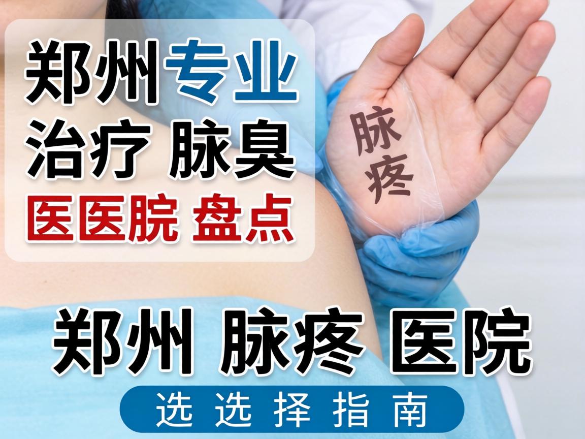 郑州专业治疗腋臭医院盘点，郑州腋臭医院选择指南