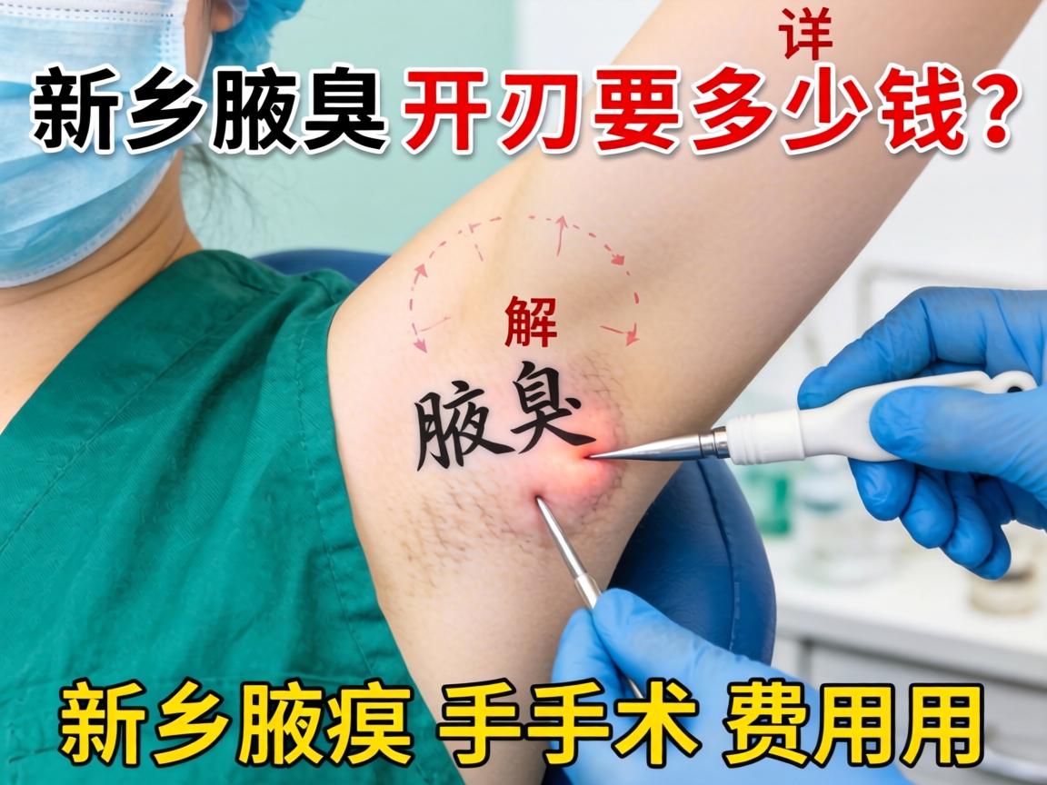 新乡腋臭开刀要多少钱?详解新乡腋臭手术费用 新乡腋臭开刀要多少钱?详解新乡腋臭手术费用