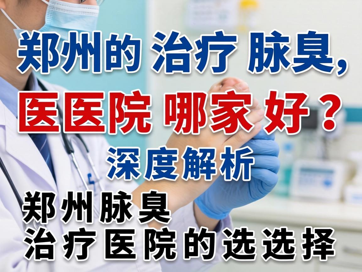 郑州治疗腋臭的医院哪家好？深度解析郑州腋臭治疗医院的选择