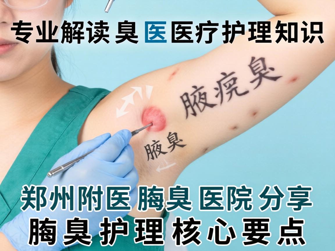 专业解读腋臭医疗护理知识，郑州附医腋臭医院分享腋臭护理核心要点
