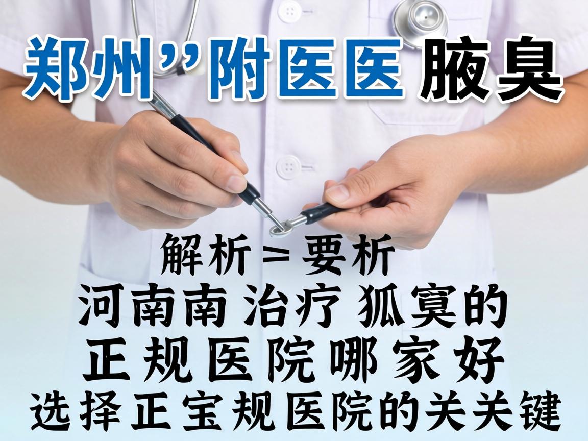 郑州附医腋臭医院解析,河南治疗狐臭的正规医院哪家好,选择正规医院的关键 郑州附医腋臭医院解析,河南治疗狐臭的正规医院哪家好,选择正规医院的关键
