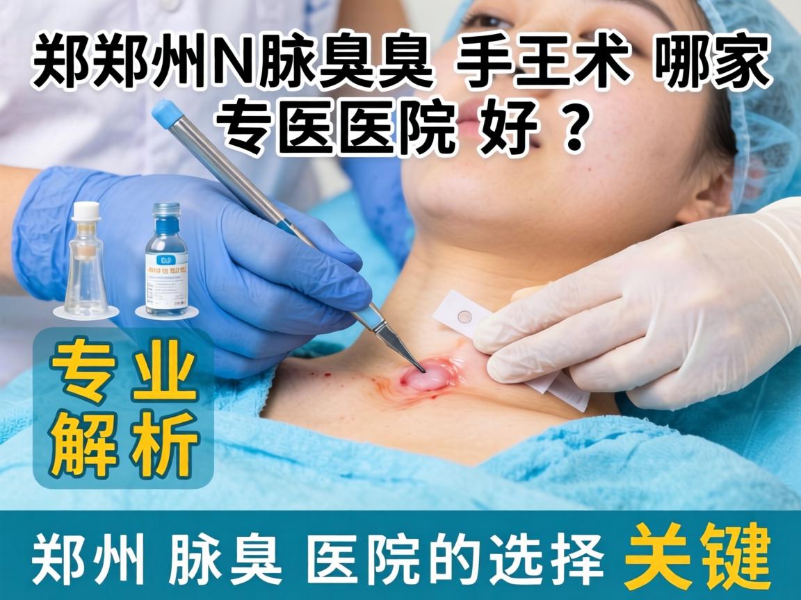郑州腋臭手术哪家医院好？专业解析郑州腋臭医院的选择关键