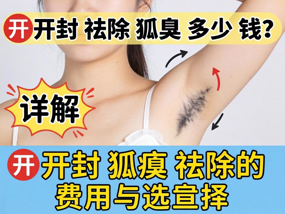 开封祛除狐臭多少钱?详解开封狐臭祛除的费用与选择 开封祛除狐臭多少钱?详解开封狐臭祛除的费用与选择