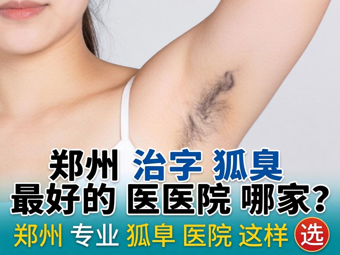 郑州治狐臭最好的医院哪家？郑州专业狐臭医院这样选