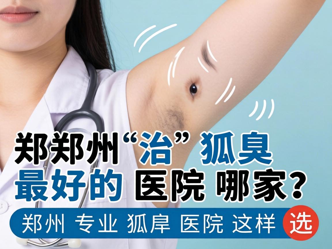 郑州治狐臭最好的医院哪家？郑州专业狐臭医院这样选