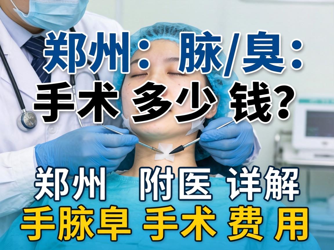 郑州腋臭手术多少钱？郑州附医详解腋臭手术费用