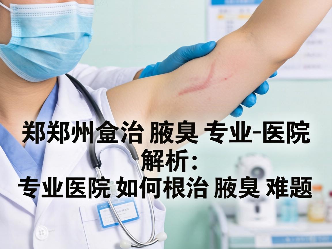 郑州治腋臭专业医院解析，专业医院如何根治腋臭难题