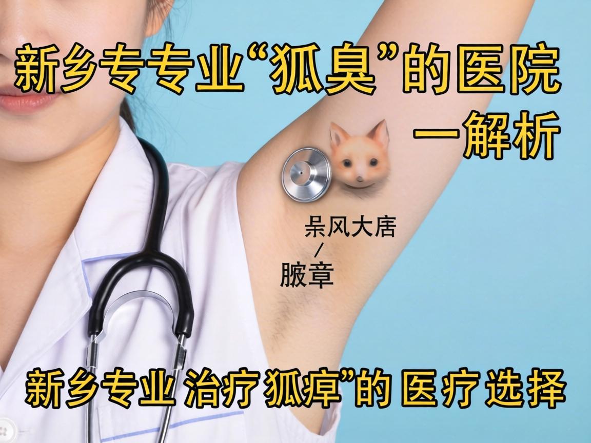 新乡专业狐臭医院解析,新乡专业治疗狐臭的医疗选择 新乡专业狐臭医院解析,新乡专业治疗狐臭的医疗选择