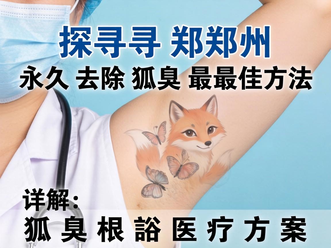 探寻郑州永久去除狐臭最佳方法，详解狐臭根治医疗方案