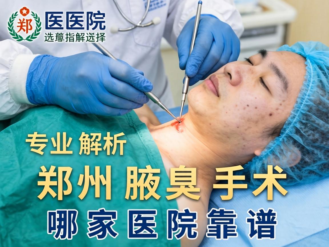 郑州腋臭手术医院选择指南,专业解析郑州腋臭手术哪家医院靠谱 郑州腋臭手术医院选择指南,专业解析郑州腋臭手术哪家医院靠谱