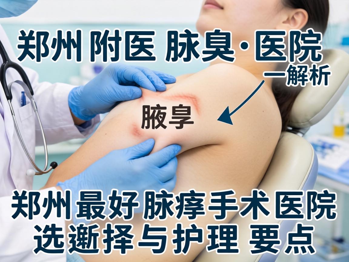 郑州附医腋臭医院解析，郑州最好腋臭手术医院的选择与护理要点