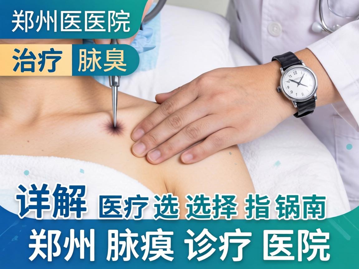 郑州治疗腋臭医院选择指南，详解郑州腋臭诊疗医院