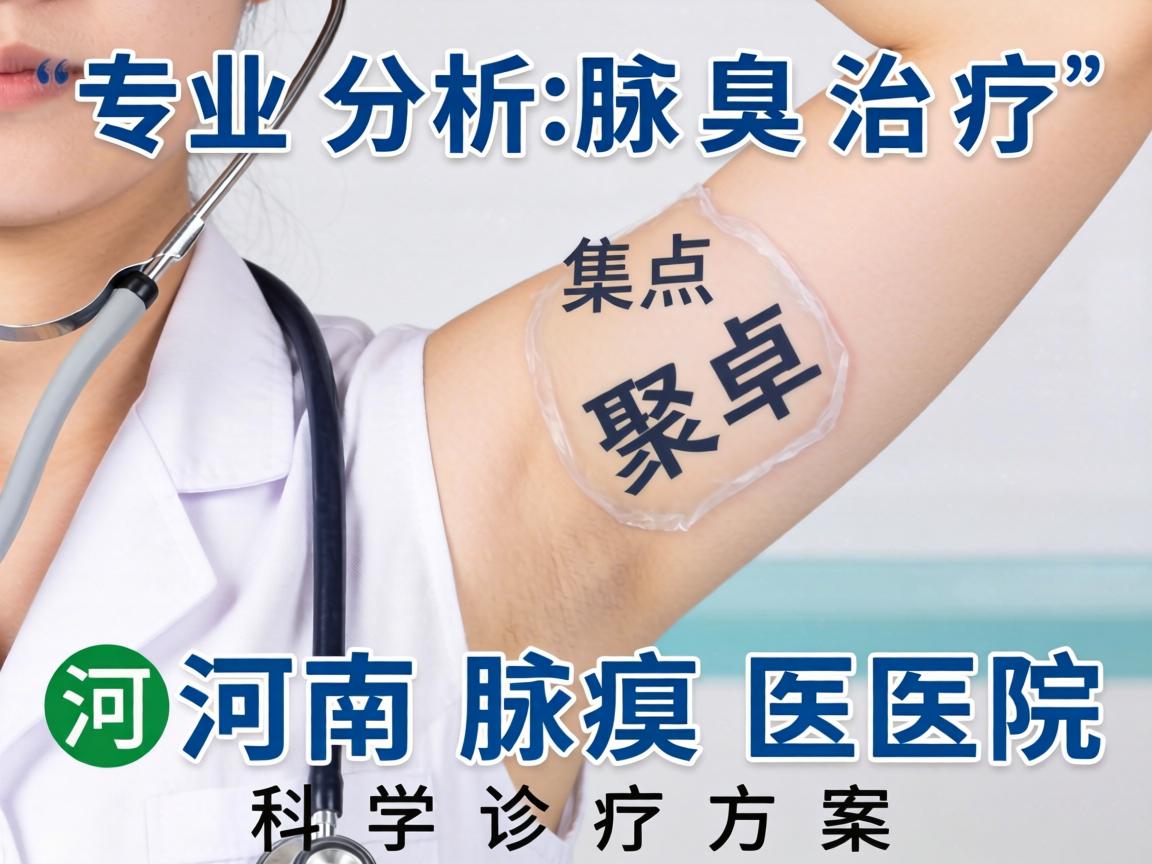 专业解析腋臭治疗，聚焦河南腋臭医院的科学诊疗方案