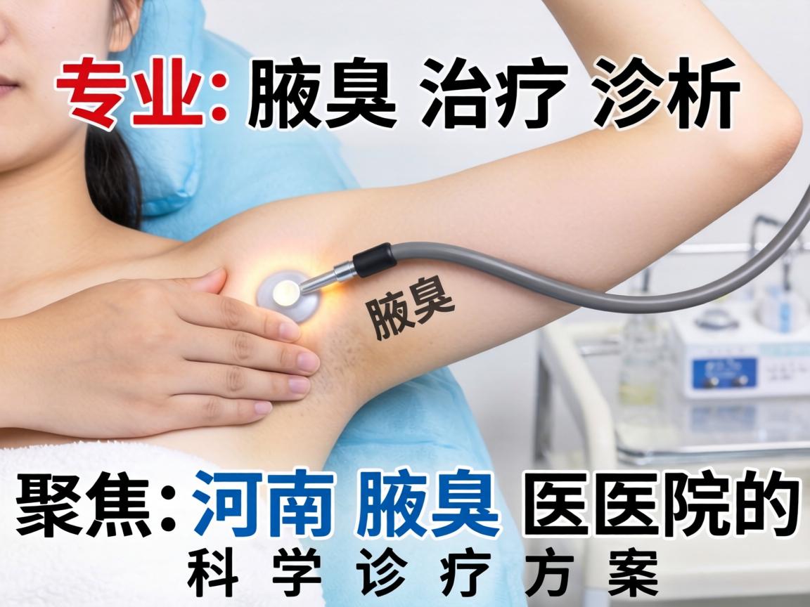 专业解析腋臭治疗，聚焦河南腋臭医院的科学诊疗方案