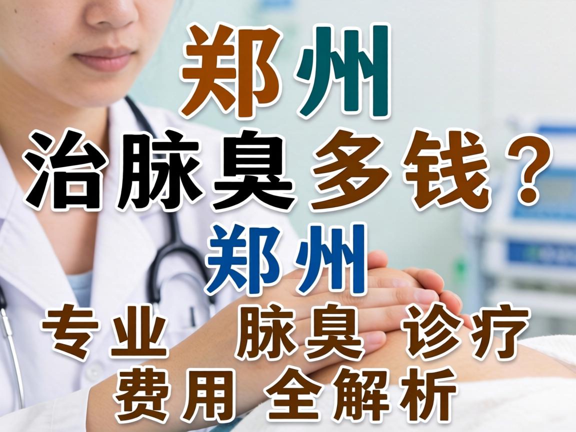 郑州治腋臭多钱？郑州专业腋臭诊疗费用全解析