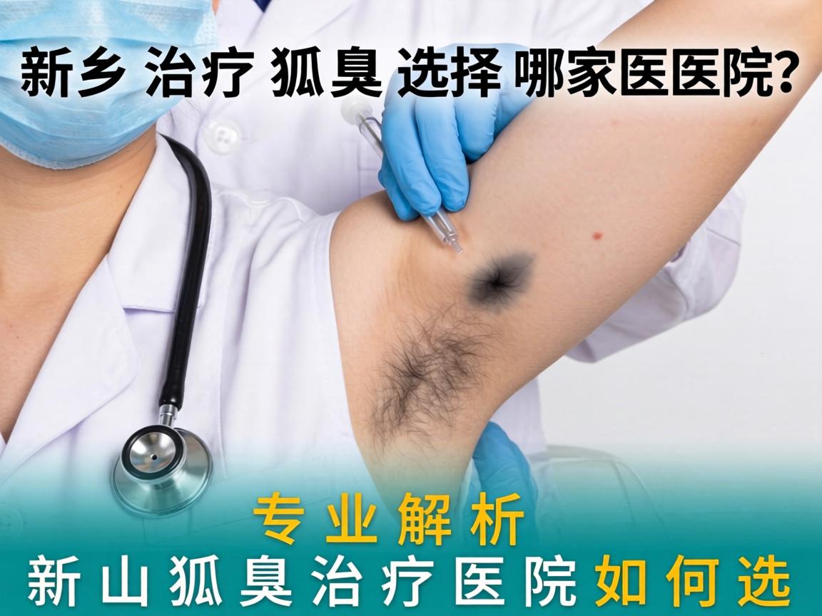 新乡治疗狐臭选择哪家医院？专业解析新乡狐臭治疗医院如何选