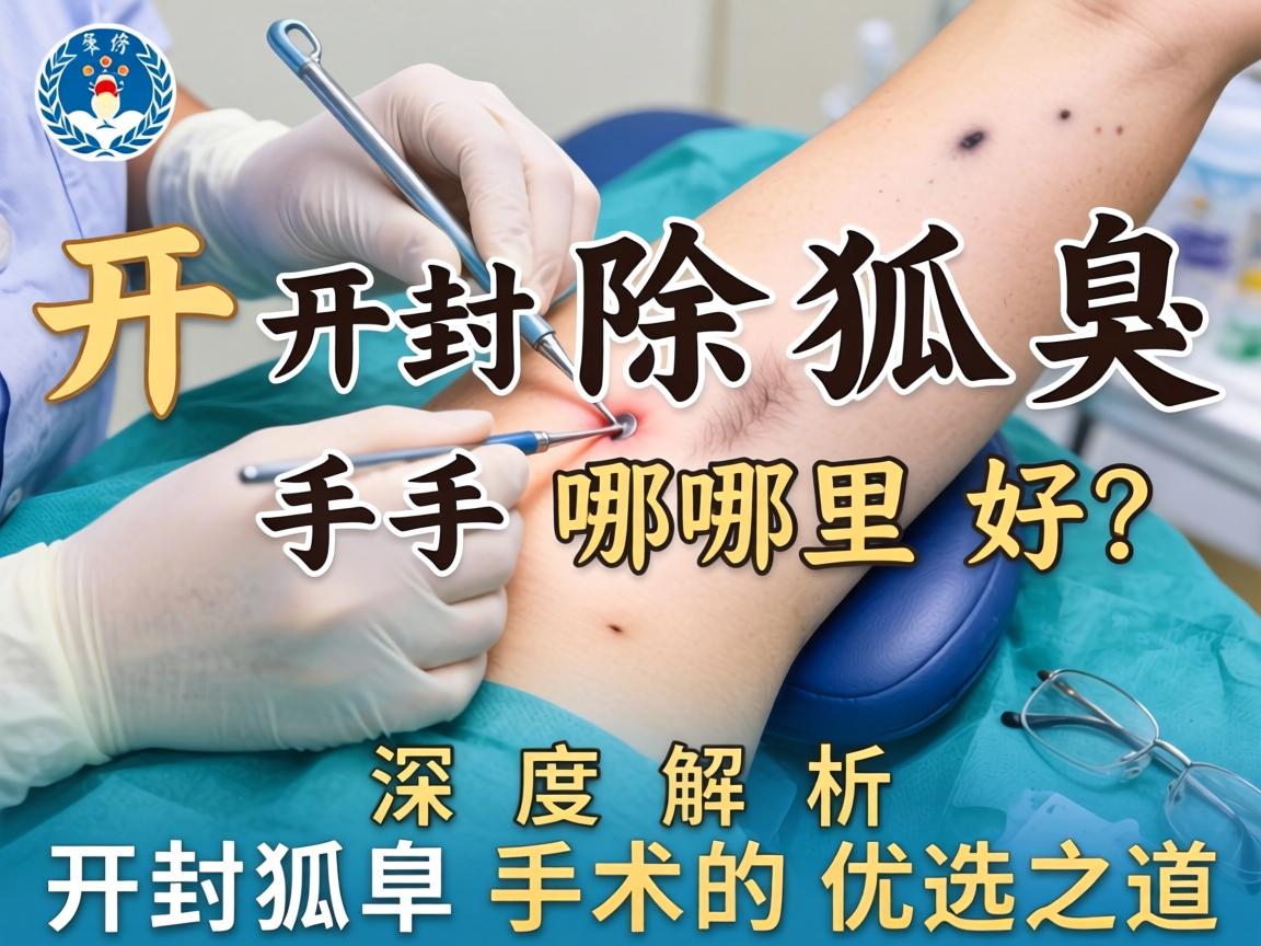 开封除狐臭手术哪里好？深度解析开封狐臭手术的优选之道