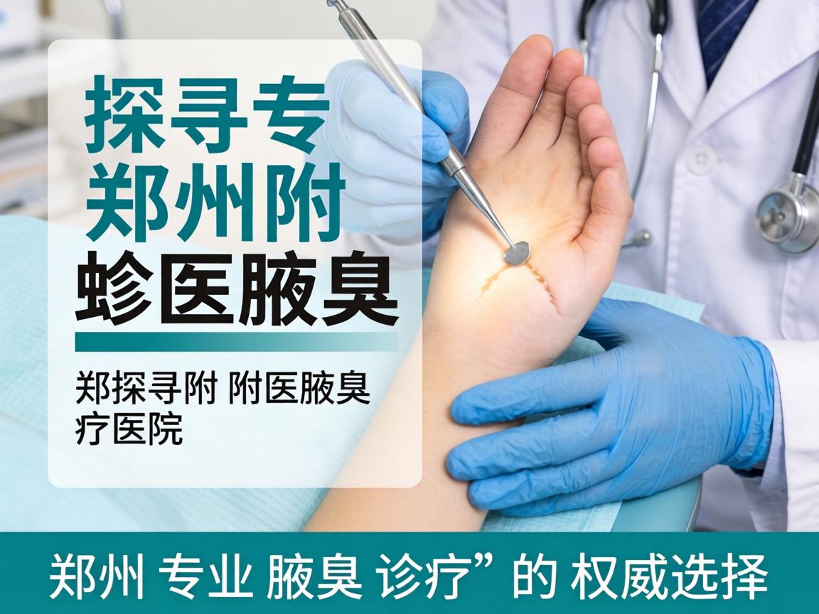 探寻郑州附医腋臭医院，解析郑州专业腋臭诊疗的权威选择