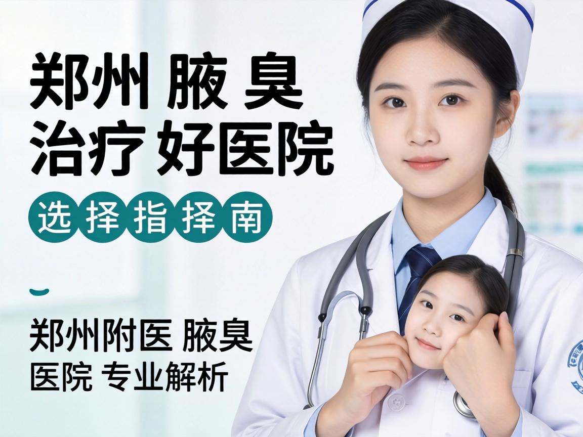 郑州腋臭治疗好医院选择指南，郑州附医腋臭医院专业解析