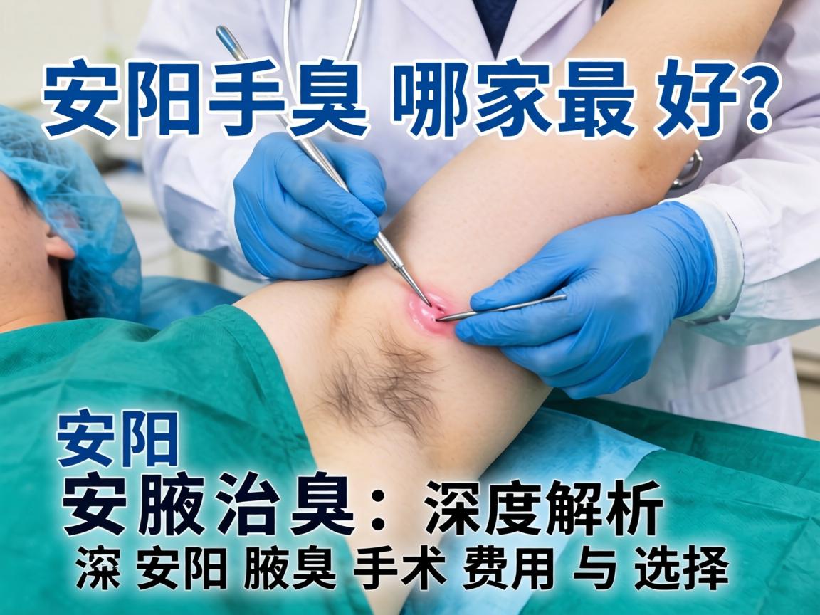 安阳腋臭手术哪家最好？深度解析安阳腋臭手术费用与选择