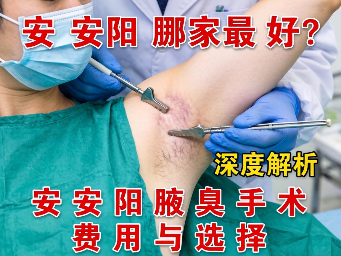 安阳腋臭手术哪家最好？深度解析安阳腋臭手术费用与选择